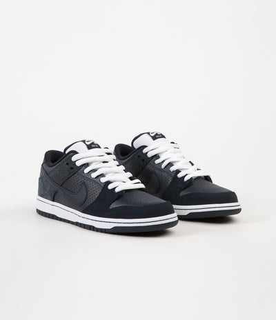 Nike SB Dunk Low TRD Murasaki Shoes - Dark Obsidian / Dark Obsidian - White