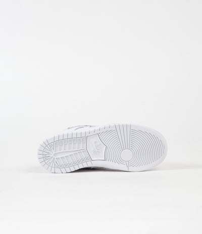Nike SB Orange Label Dunk Low Pro 'Oski' Preschool Shoes - White / Cool Grey - White - White