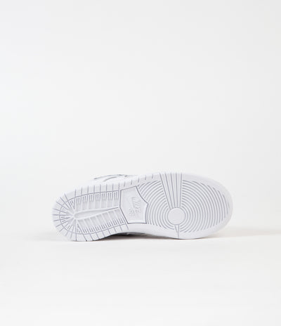 Nike SB Orange Label Dunk Low Pro 'Oski' Preschool Shoes - White / Cool Grey - White - White