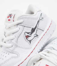 Nike SB Orange Label Dunk Low Pro 'Oski' Toddler Shoes - White / Cool Grey - White - White thumbnail