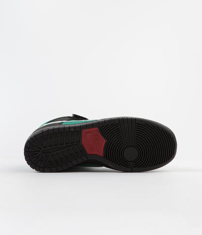 Nike SB Orange Label Dunk Mid Pro 'Griffey Jr’ Shoes - Black / White - Black - Fresh Water