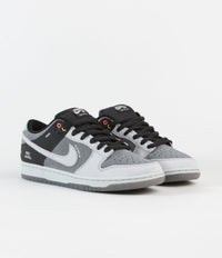 Nike SB Orange Label 'VX1000' Dunk Low Pro Shoes - Smoke Grey / Pure Platinum - Off Noir thumbnail