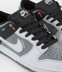 Nike SB Orange Label 'VX1000' Dunk Low Pro Shoes - Smoke Grey / Pure Platinum - Off Noir thumbnail
