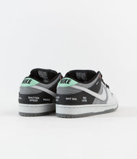 Nike SB Orange Label 'VX1000' Dunk Low Pro Shoes - Smoke Grey / Pure Platinum - Off Noir thumbnail