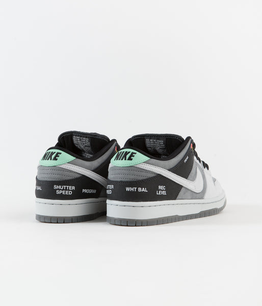 Nike SB Orange Label 'VX1000' Dunk Low Pro Shoes Smoke Grey Pure Platinum Off Noir