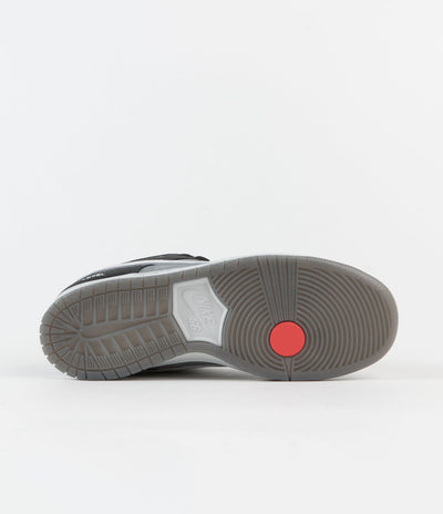 Nike SB Orange Label 'VX1000' Dunk Low Pro Shoes - Smoke Grey / Pure Platinum - Off Noir