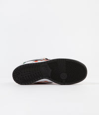 Nike SB 'Raygun Tie-Dye' Dunk Low Pro Shoes - White / Black