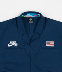 Nike SB x Parra 'USA Federation Kit' Coveralls - Brave Blue / White thumbnail
