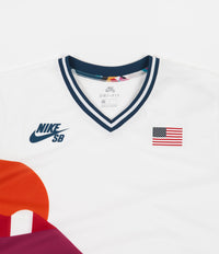 Nike SB x Parra 'USA Federation Kit' Jersey - White / Brave Blue thumbnail