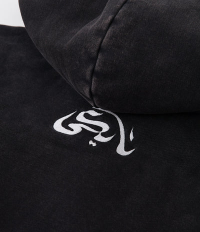 Nike SB x Carpet Company Skate Hoodie - Black / Black / Speed Yellow