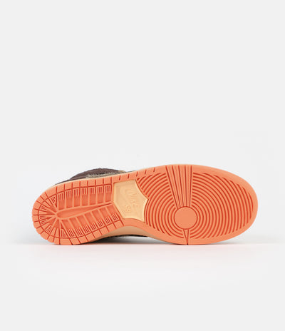 Nike SB x Concepts Dunk High Pro 'Turdunken' Shoes - Rattan / Baroque Brown - Parachute Beige