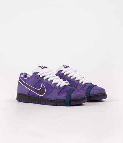 Nike SB x Concepts Dunk Low Pro OG 'Purple Lobster' Shoes - Voltage Purple / Voltage Purple