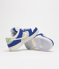 Nike SB x Fly Streetwear Dunk Low Pro Shoes - Game Royal / Sail / Grey Fog thumbnail