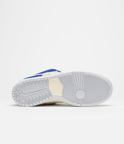 Nike SB x Fly Streetwear Dunk Low Pro Shoes - Game Royal / Sail / Grey Fog