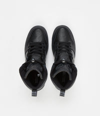 Nike SB x FPAR Dunk High Pro Premium Shoes - Black / Dark Grey - Black thumbnail