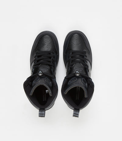 Nike SB x FPAR Dunk High Pro Premium Shoes - Black / Dark Grey - Black