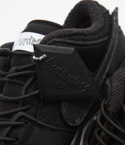 Nike SB x Gnarhunters Dunk Low Pro Shoes - Black / Black - White