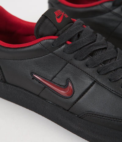 Nike SB x Hockey Killshot 2 QS Shoes - Black / Gym Red / Black
