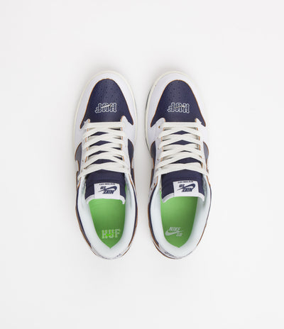 Nike SB x HUF Dunk Low OG Shoes - Mystery