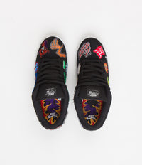 Nike SB x Neckface Dunk Low Pro Shoes - Black / White - Multicolour thumbnail