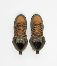 Nike SB x Pass~Port Dunk High Pro Shoes - Carbon Green / Cider - Wheat Gold thumbnail