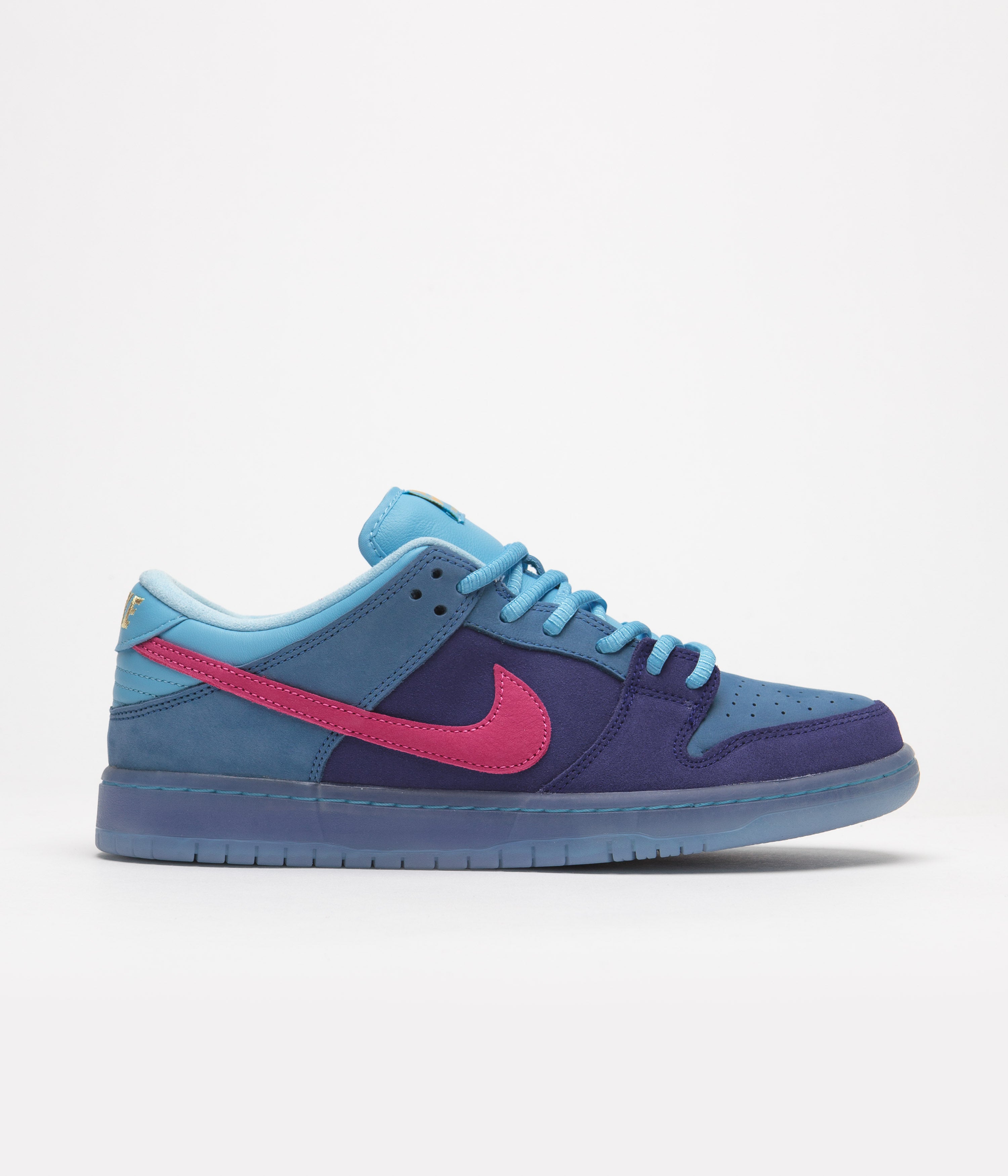 Nike pink and blue dunks Clearance