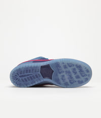 Nike SB x Run The Jewels Dunk Low Shoes - Deep Royal Blue / Active Pink - Blue Chill thumbnail