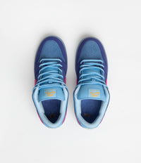 Nike SB x Run The Jewels Dunk Low Shoes - Deep Royal Blue / Active