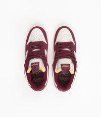 Nike SB x Skate Like A Girl Dunk Low Shoes - Dark Beetroot / Light Crimson - Light Bone thumbnail