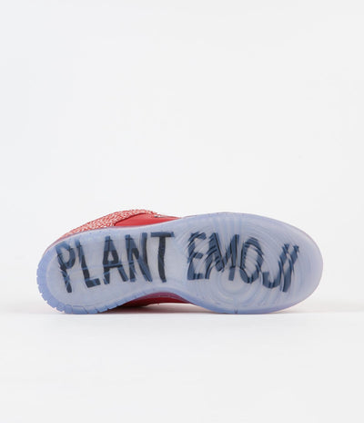 Nike SB x Stingwater Dunk Low OG Shoes - Chile Red / Clear - White - Sail