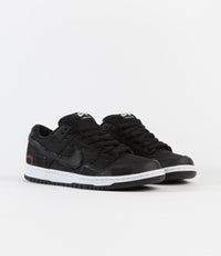 Nike SB x Wasted Youth Dunk Low Pro Shoes - Black / Black