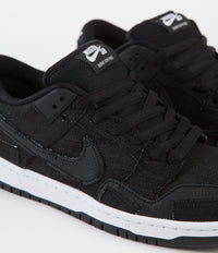 Nike SB x Wasted Youth Dunk Low Pro Shoes - Black / Black