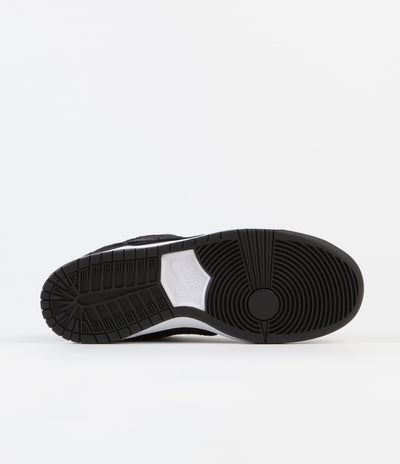 Nike SB x Wasted Youth Dunk Low Pro Shoes - Black / Black - University Red - White